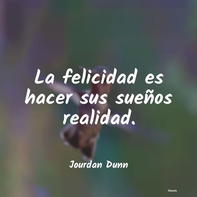 Frases de Jourdan Dunn