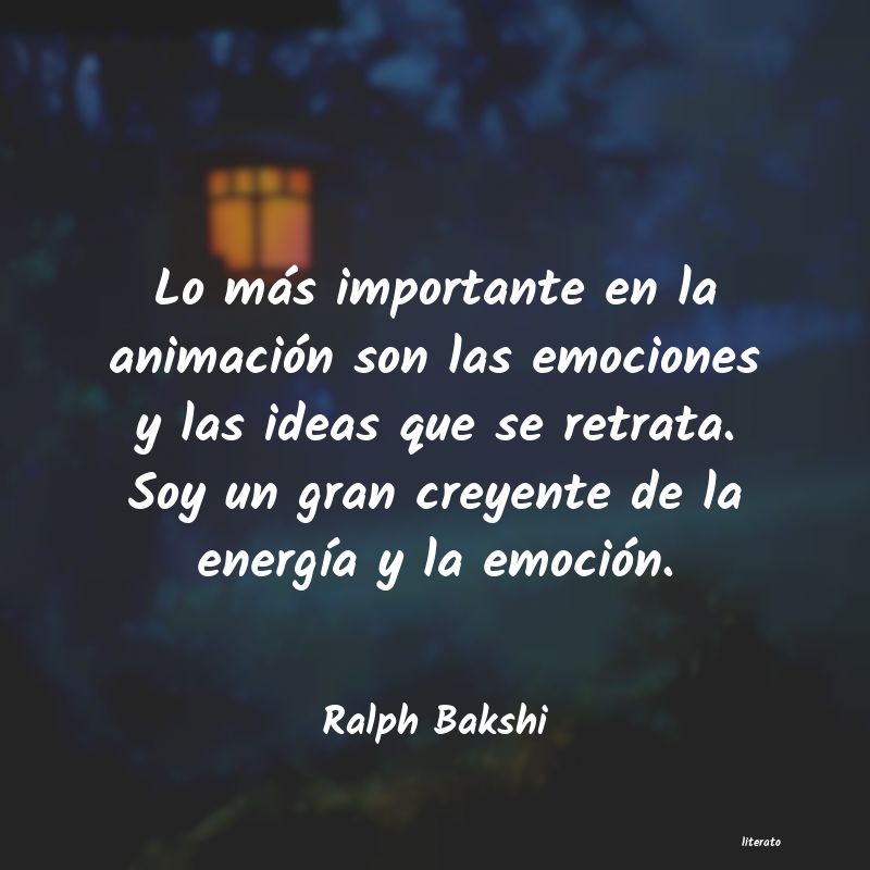 frases de Ralph Bakshi