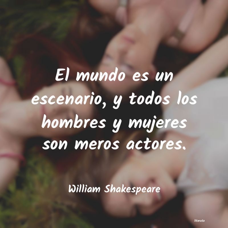 Frases de William Shakespeare