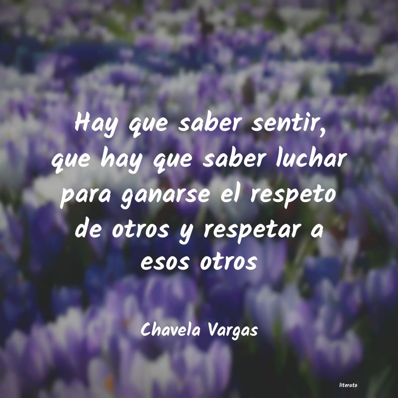 frases de Chavela Vargas