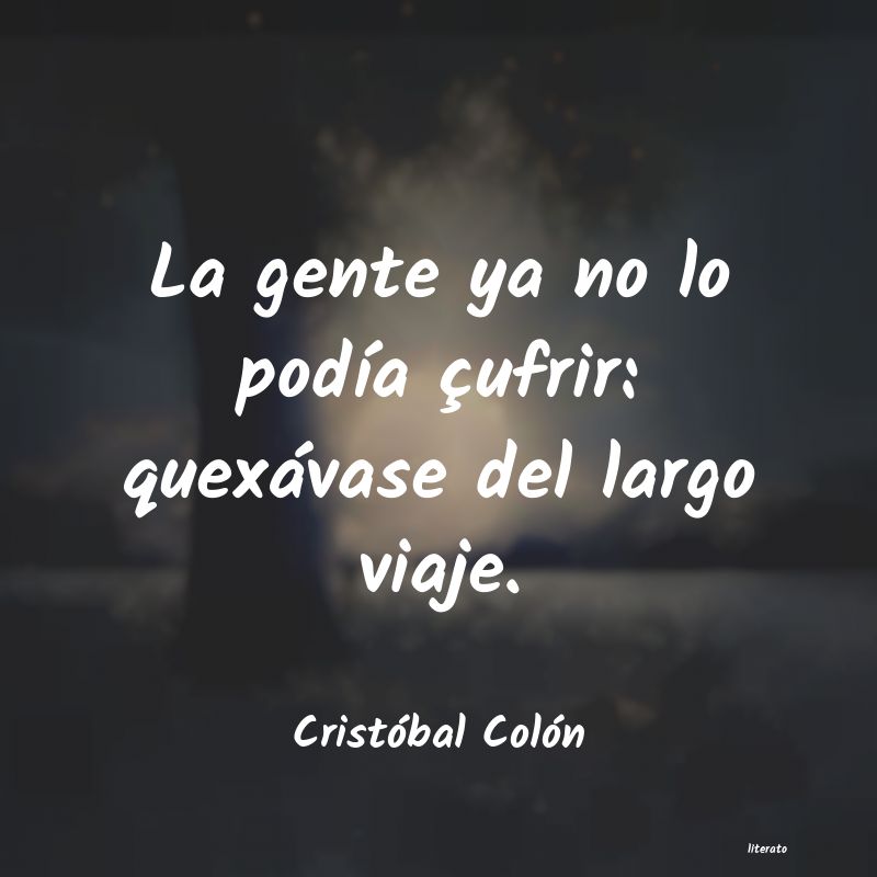 Frases de Cristóbal Colón