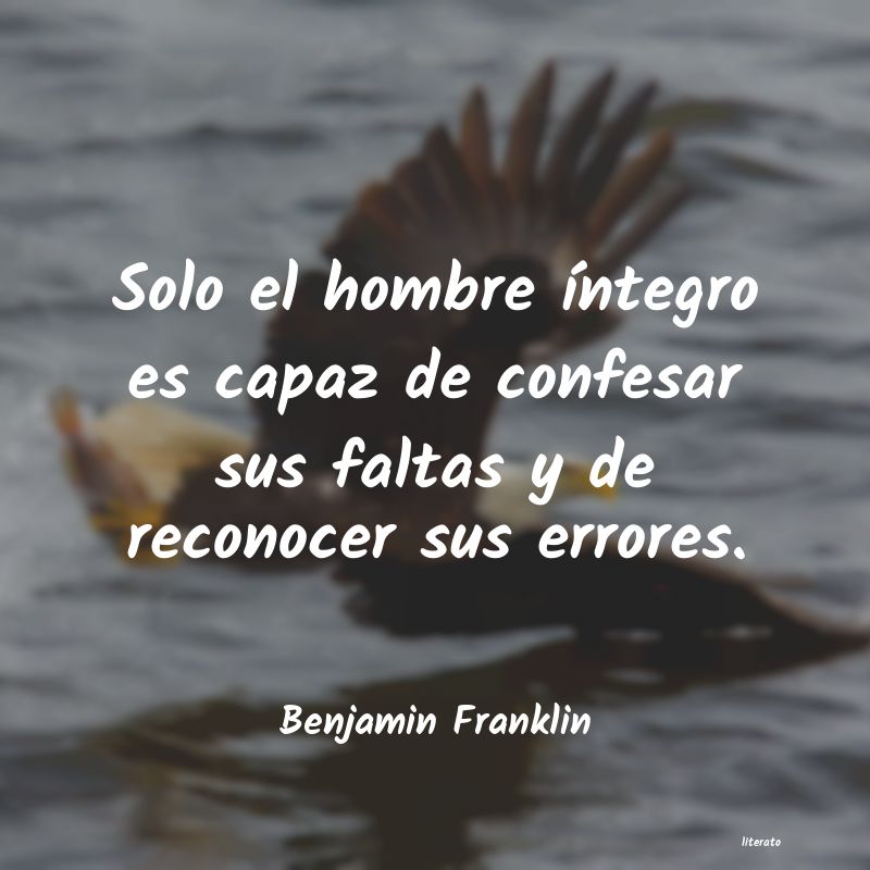 Frases de Benjamin Franklin