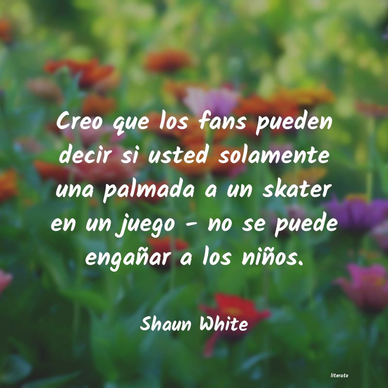 frases de Shaun White