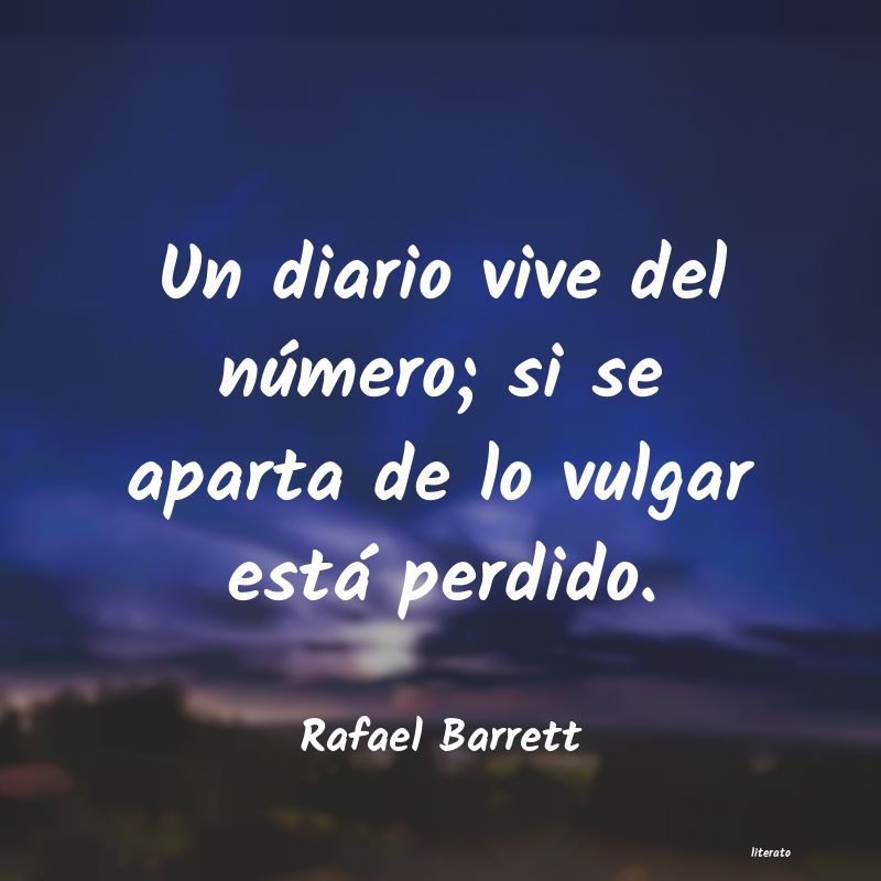 Frases de Rafael Barrett