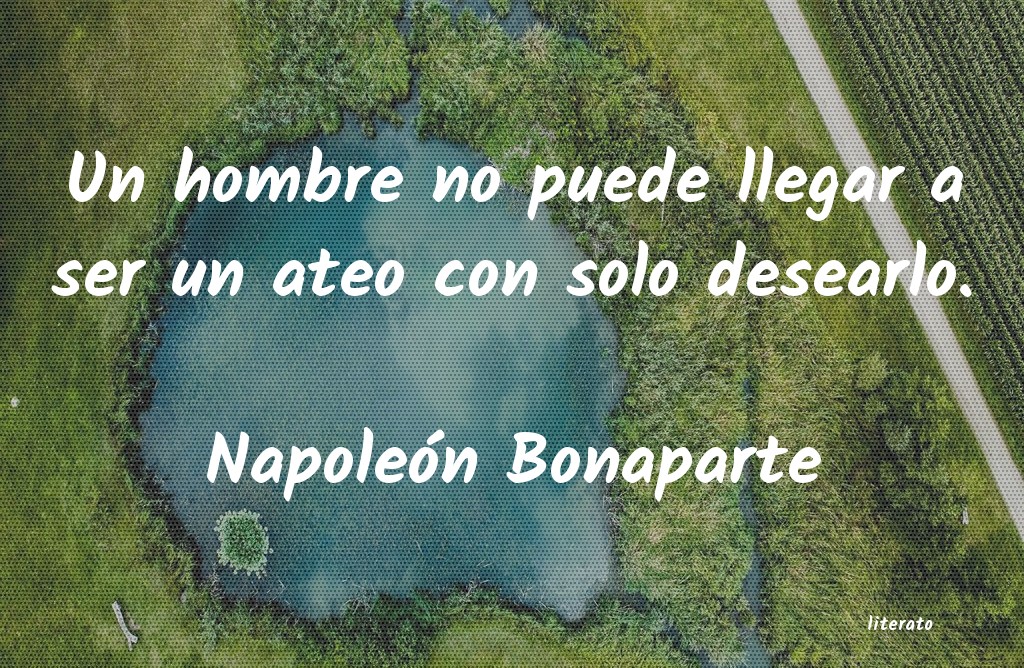 frases de Napoleón Bonaparte