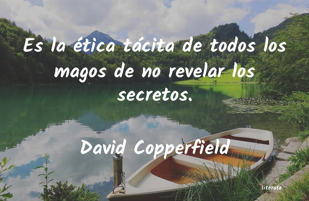 Frases de David Copperfield