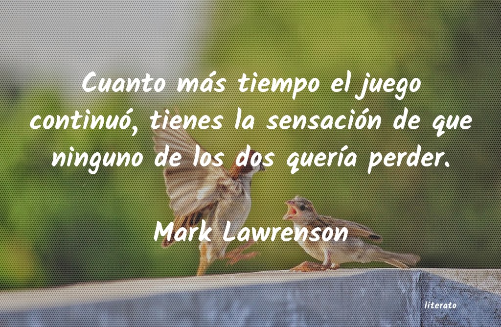 Frases de Mark Lawrenson