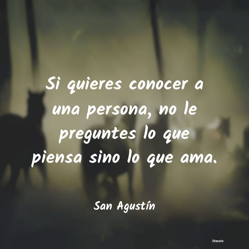 Frases de San Agustín