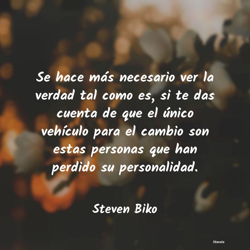 frases de Steven Biko