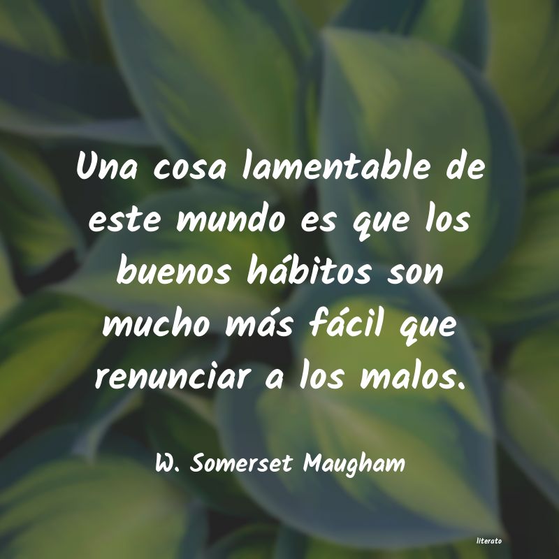 Frases de W. Somerset Maugham