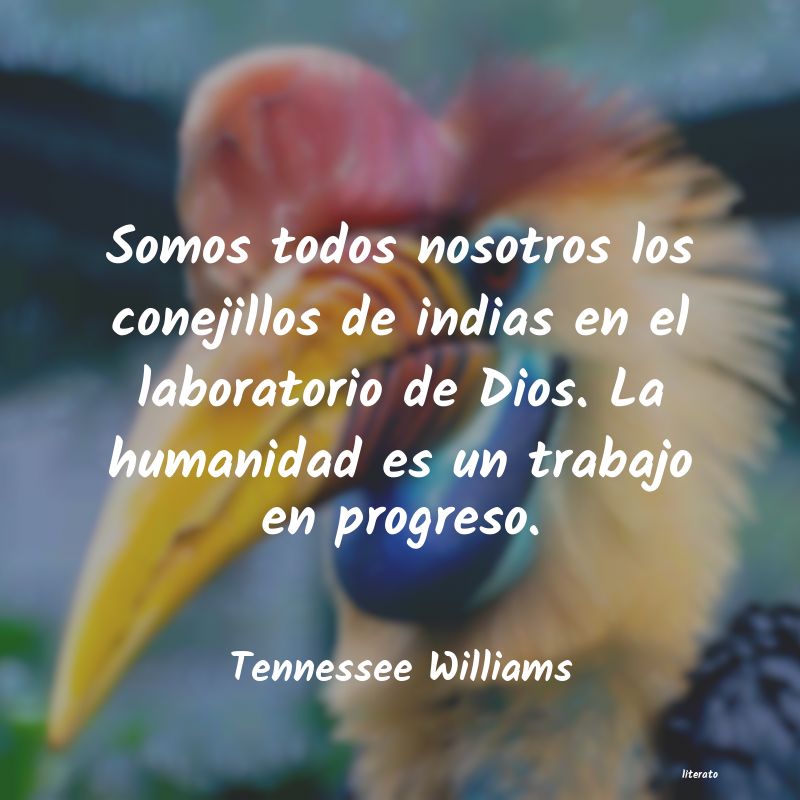 frases de Tennessee Williams