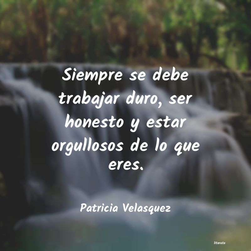 frases de Patricia Velasquez
