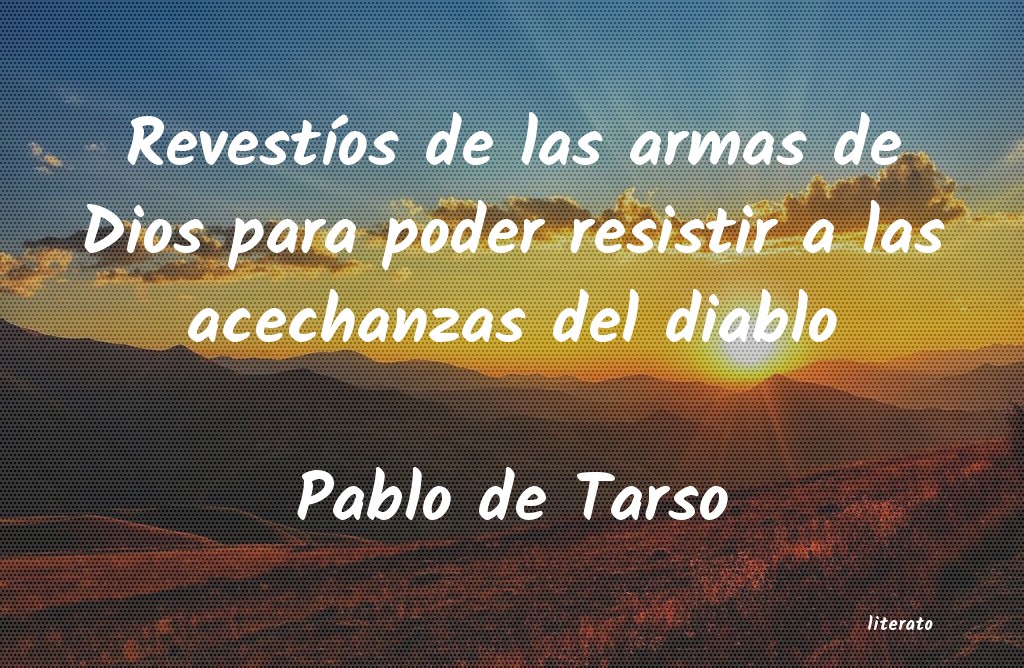 frases de Pablo de Tarso