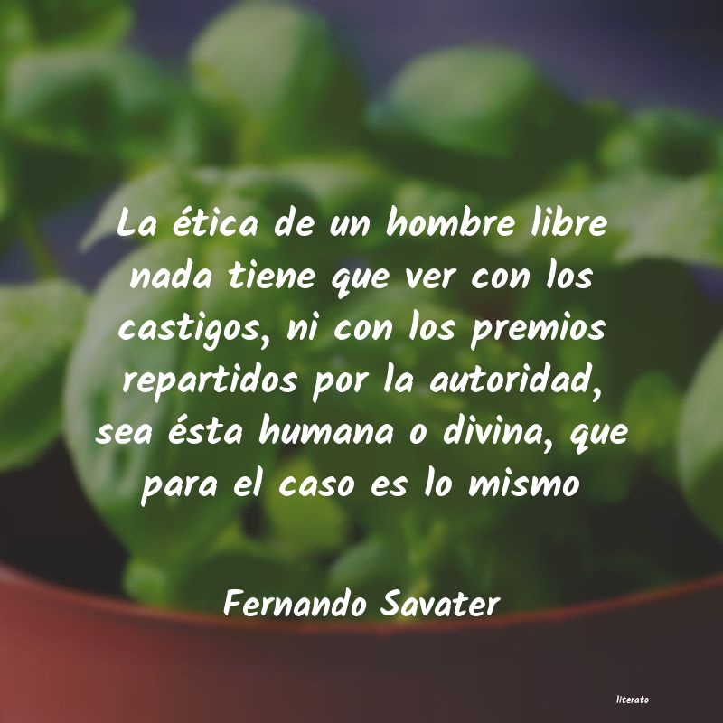 Frases de Fernando Savater