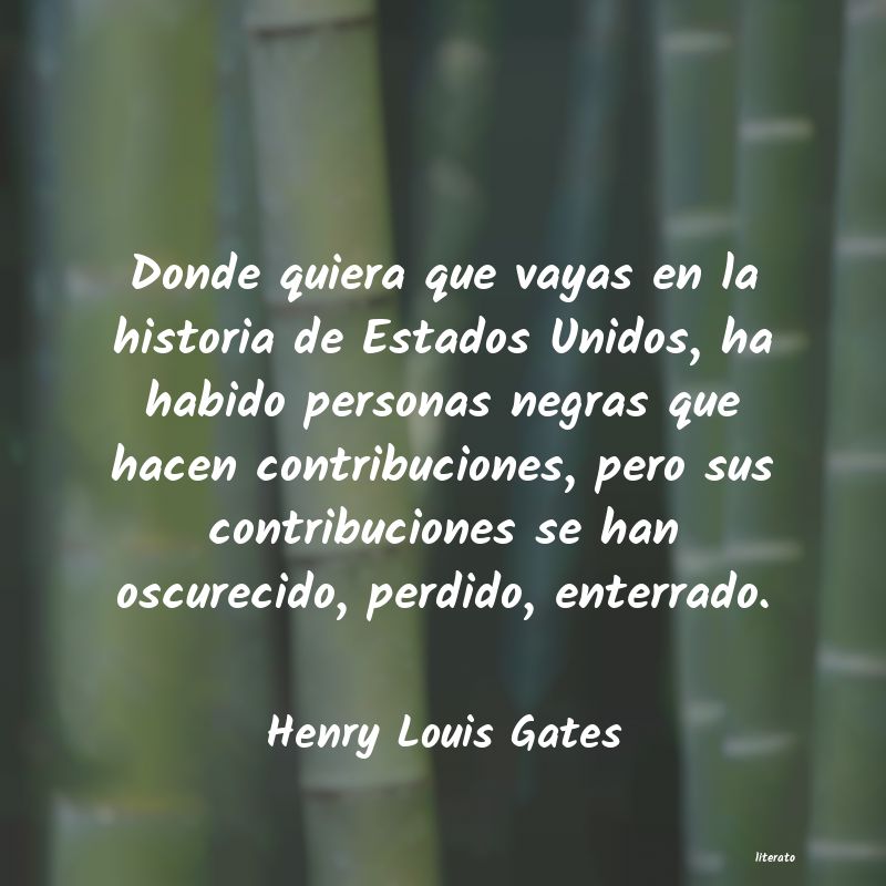 Frases de Henry Louis Gates