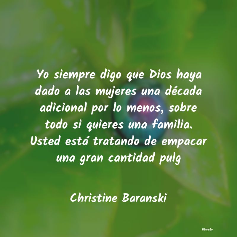frases de Christine Baranski