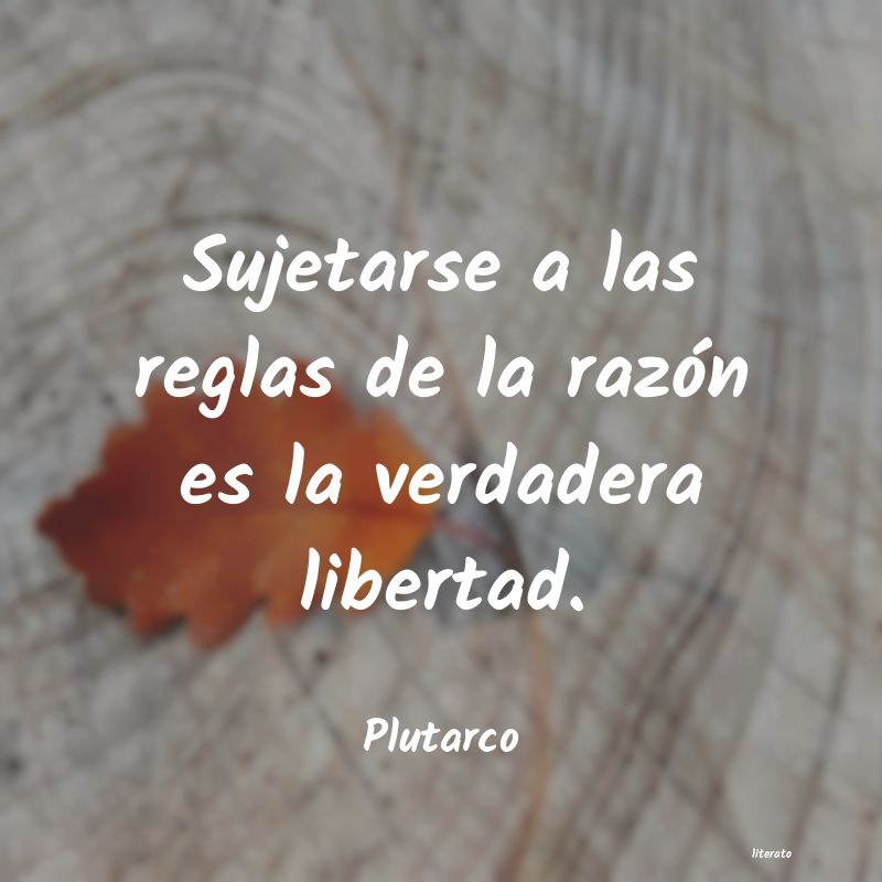 Frases de Plutarco