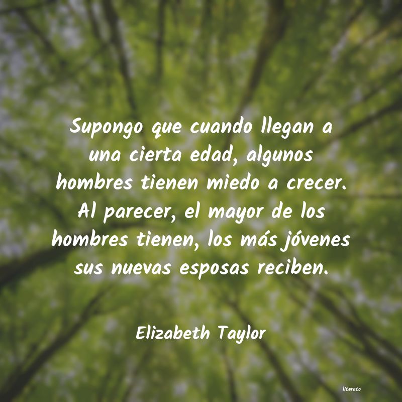 frases de Elizabeth Taylor