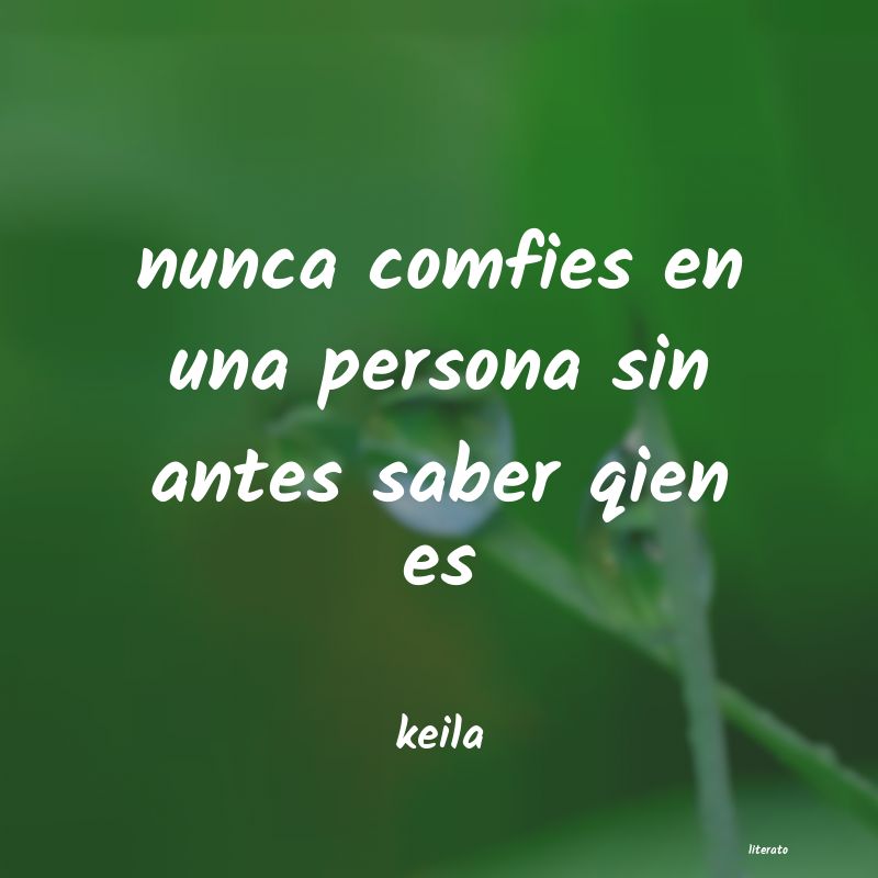 Frases de keila