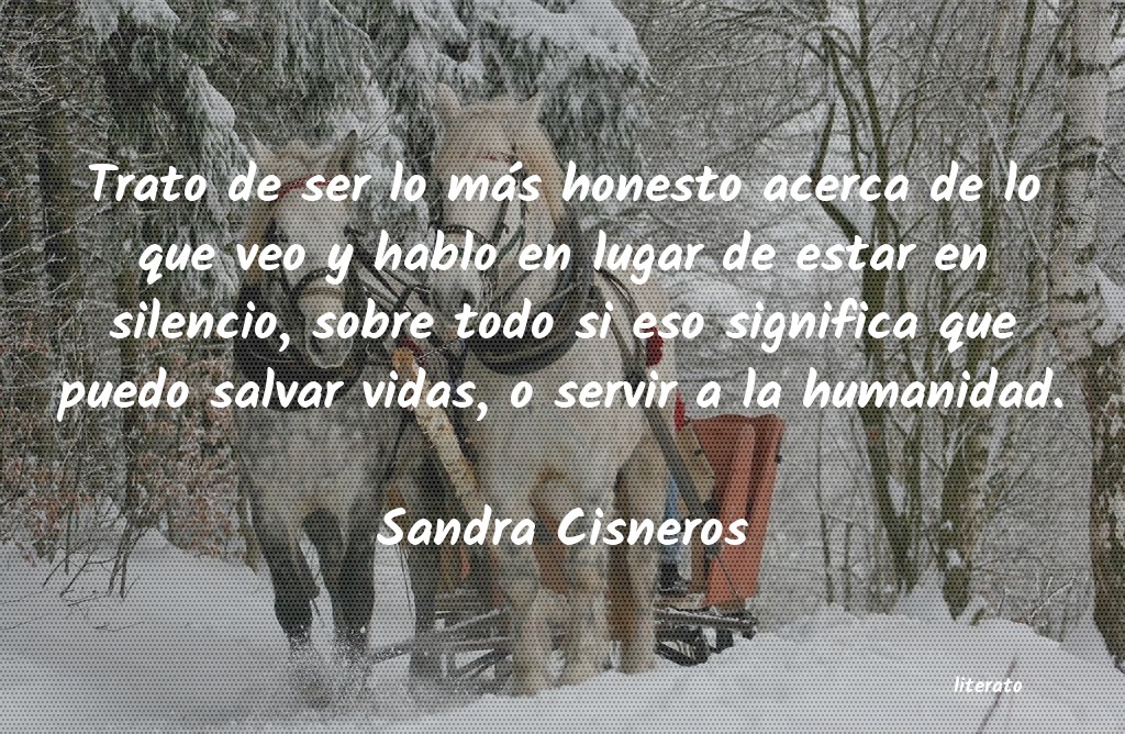 frases de Sandra Cisneros