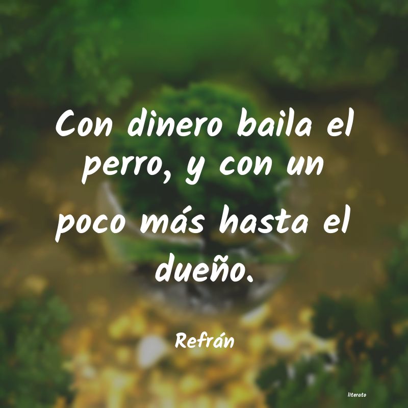 Frases de Refrán