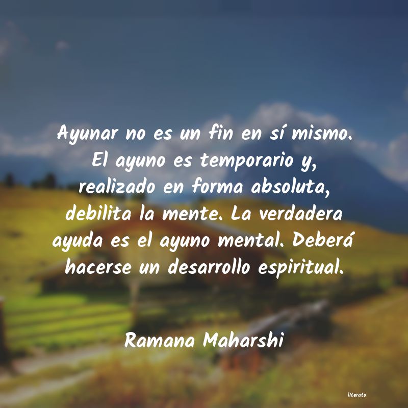 frases de Ramana Maharshi