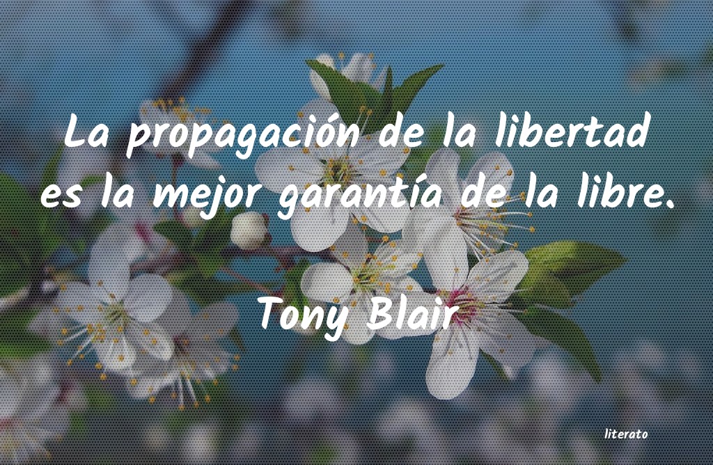 Frases de Tony Blair