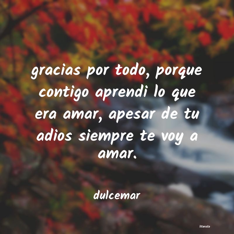 frases de dulcemar