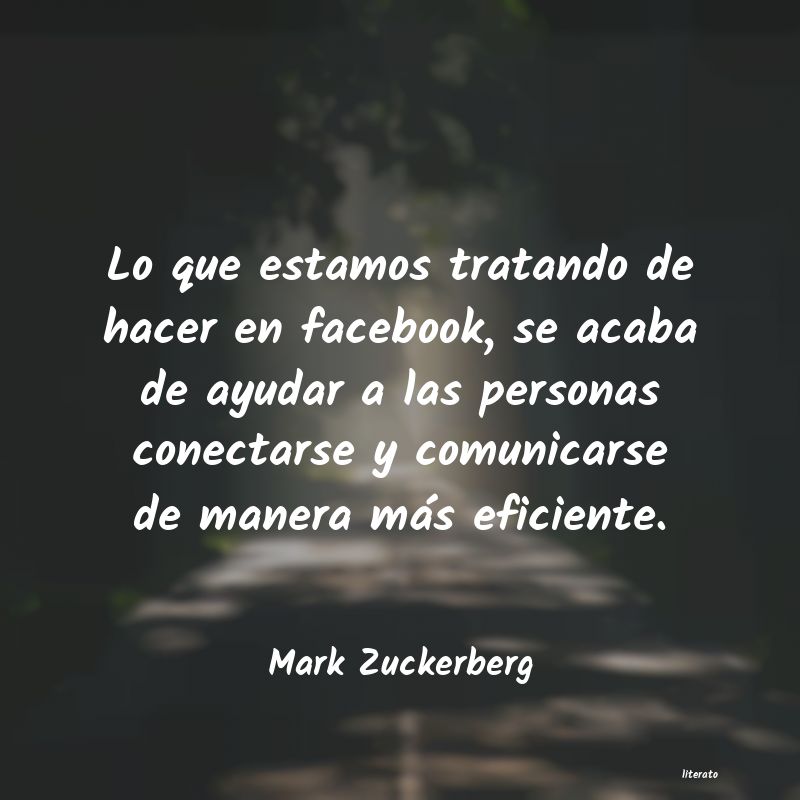 frases de Mark Zuckerberg