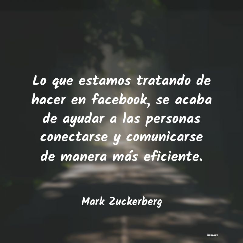 Frases de Mark Zuckerberg