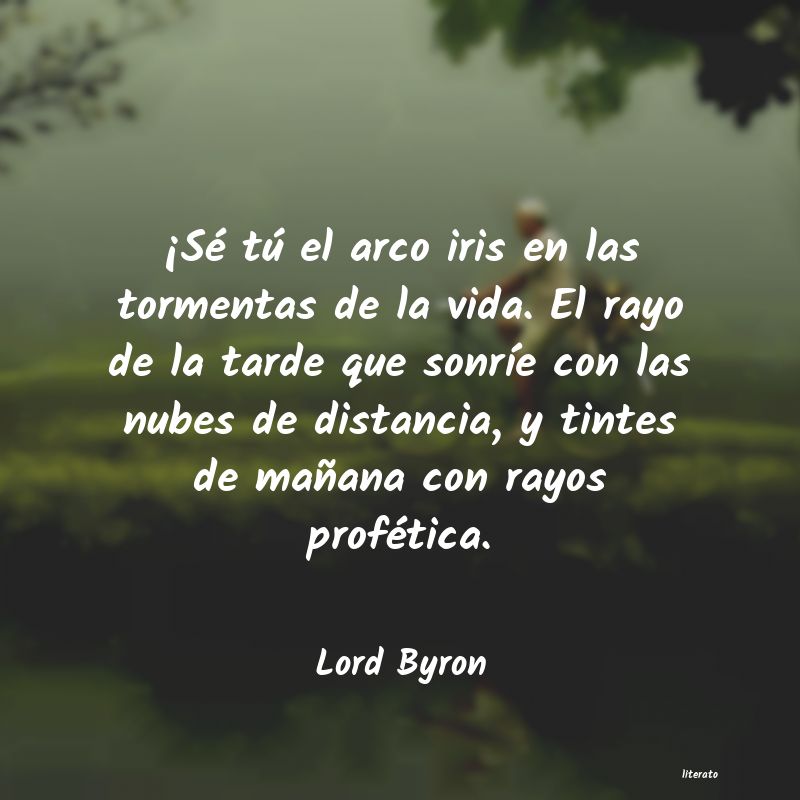 frases de Lord Byron