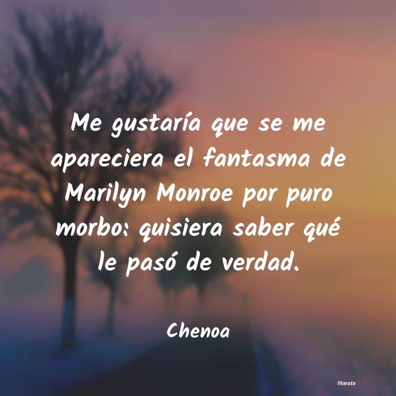 frases de Chenoa