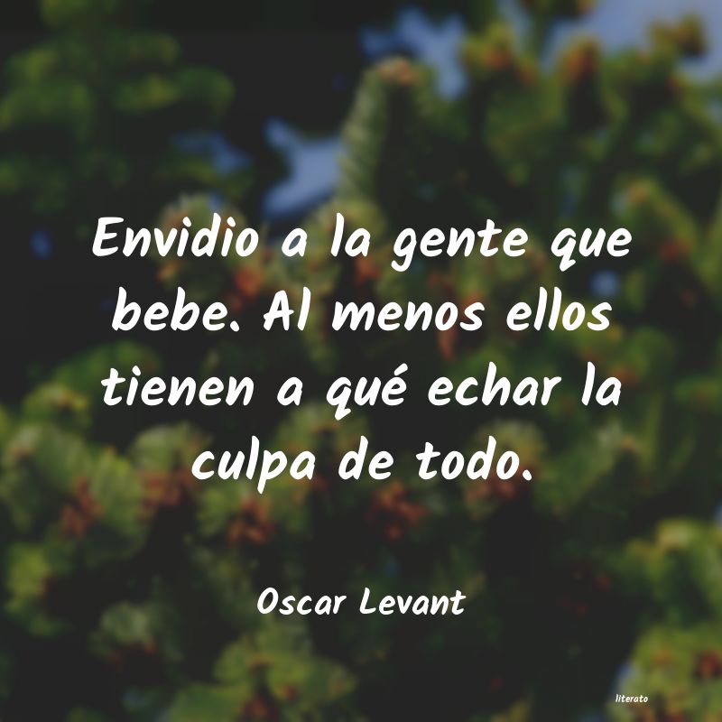 Frases de Oscar Levant