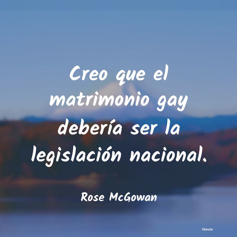 frases de Rose McGowan
