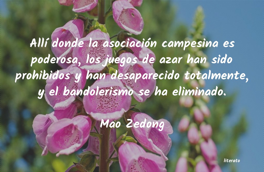 frases de Mao Zedong