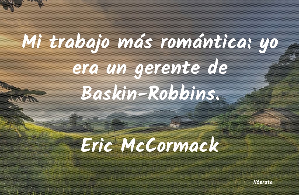 Frases de Eric McCormack