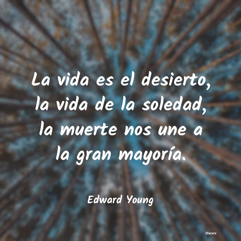 Frases de Edward Young