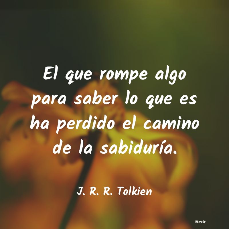 Frases de J. R. R. Tolkien