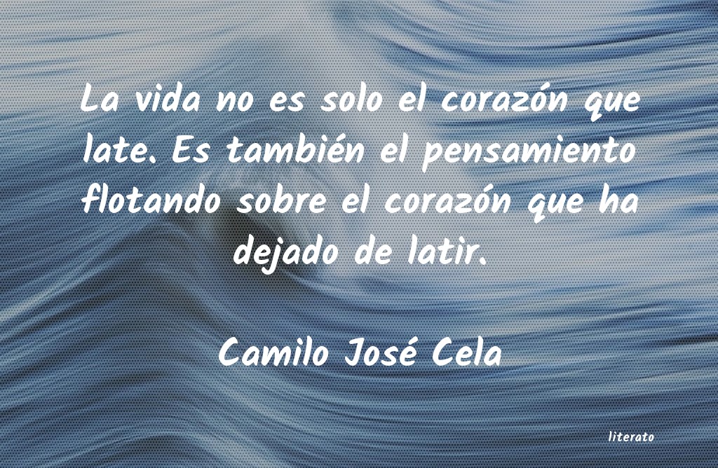 Frases de Camilo José Cela