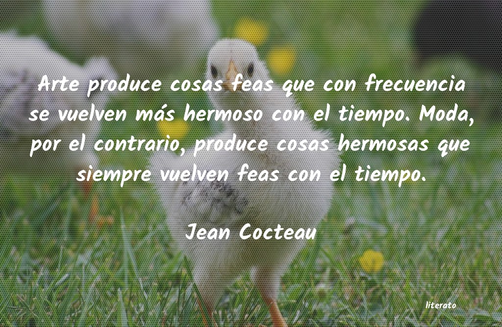 frases de Jean Cocteau
