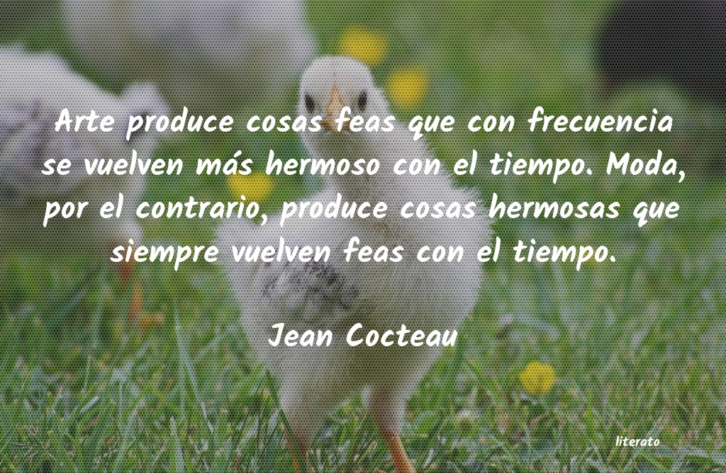 Frases de Jean Cocteau