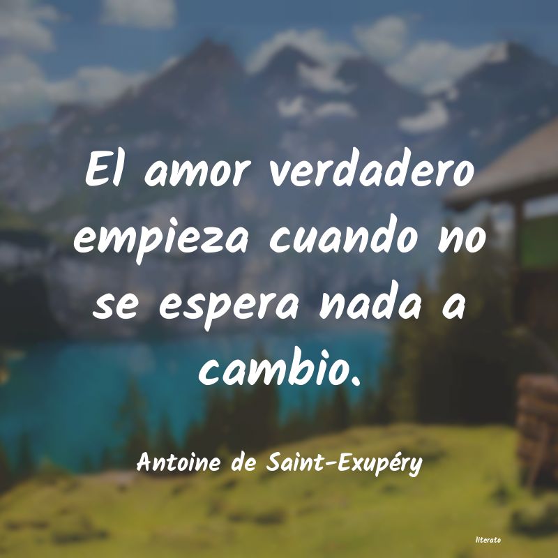 Frases de Antoine de Saint-Exupéry