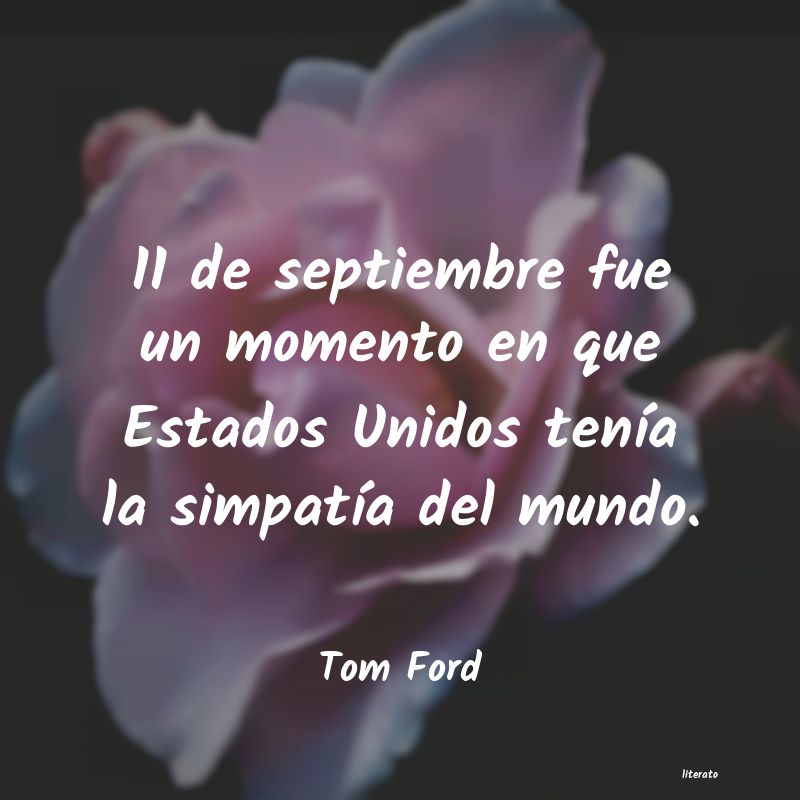 frases de Tom Ford