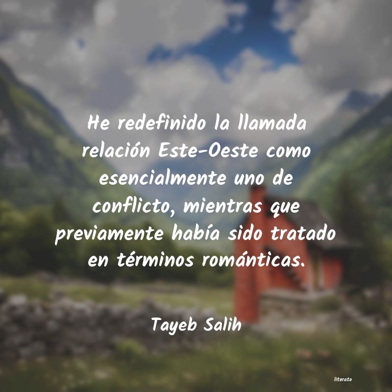 Frases de Tayeb Salih
