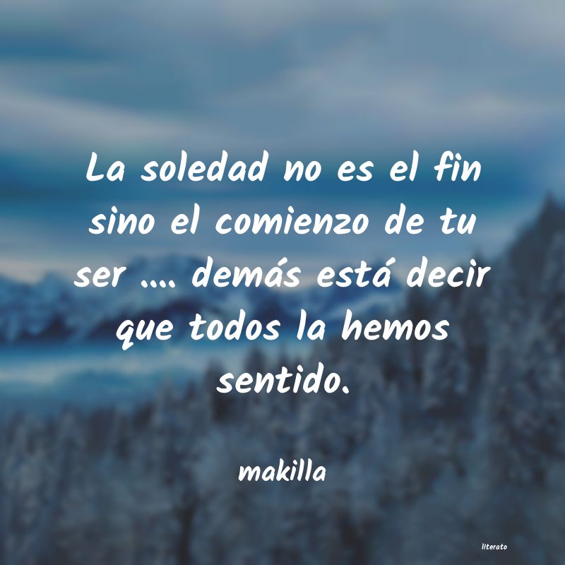 Frases de makilla