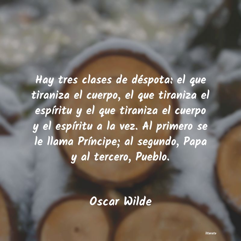 Frases de Oscar Wilde