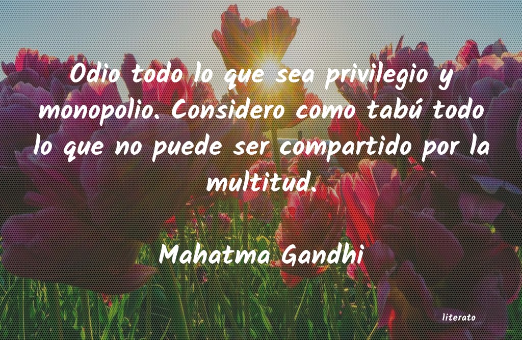 frases de Mahatma Gandhi