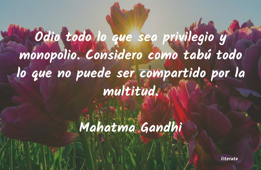 Frases de Mahatma Gandhi