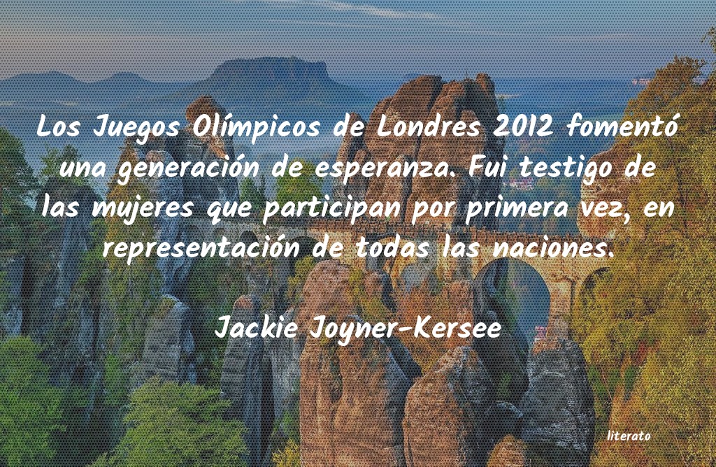 frases de Jackie Joyner-Kersee