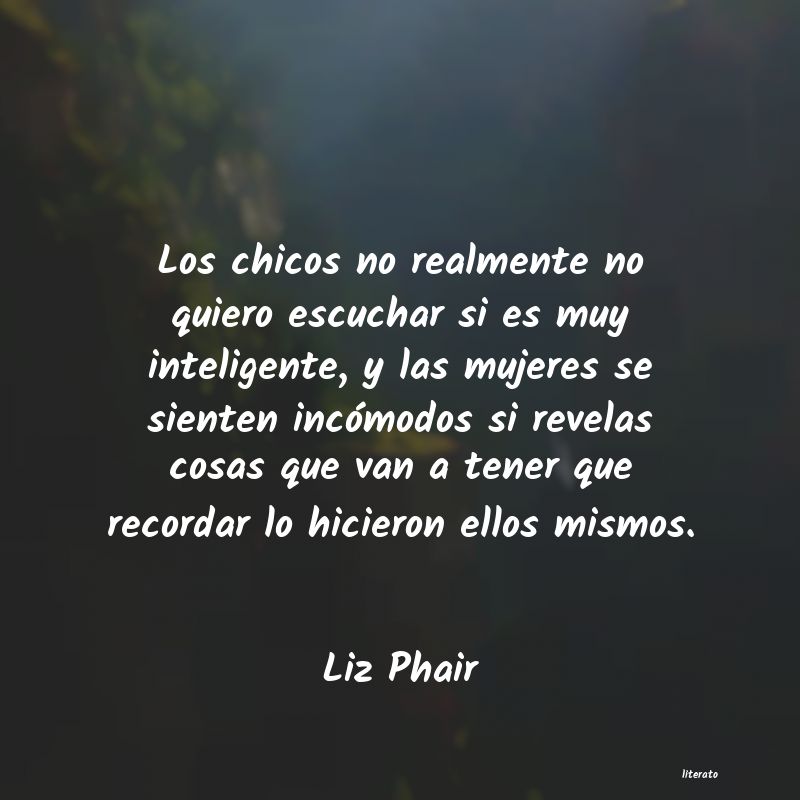 Frases de Liz Phair